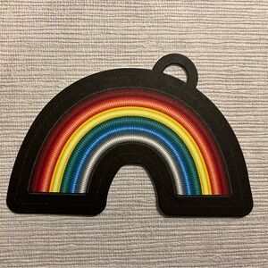 Coach Rainbow Gift Tag